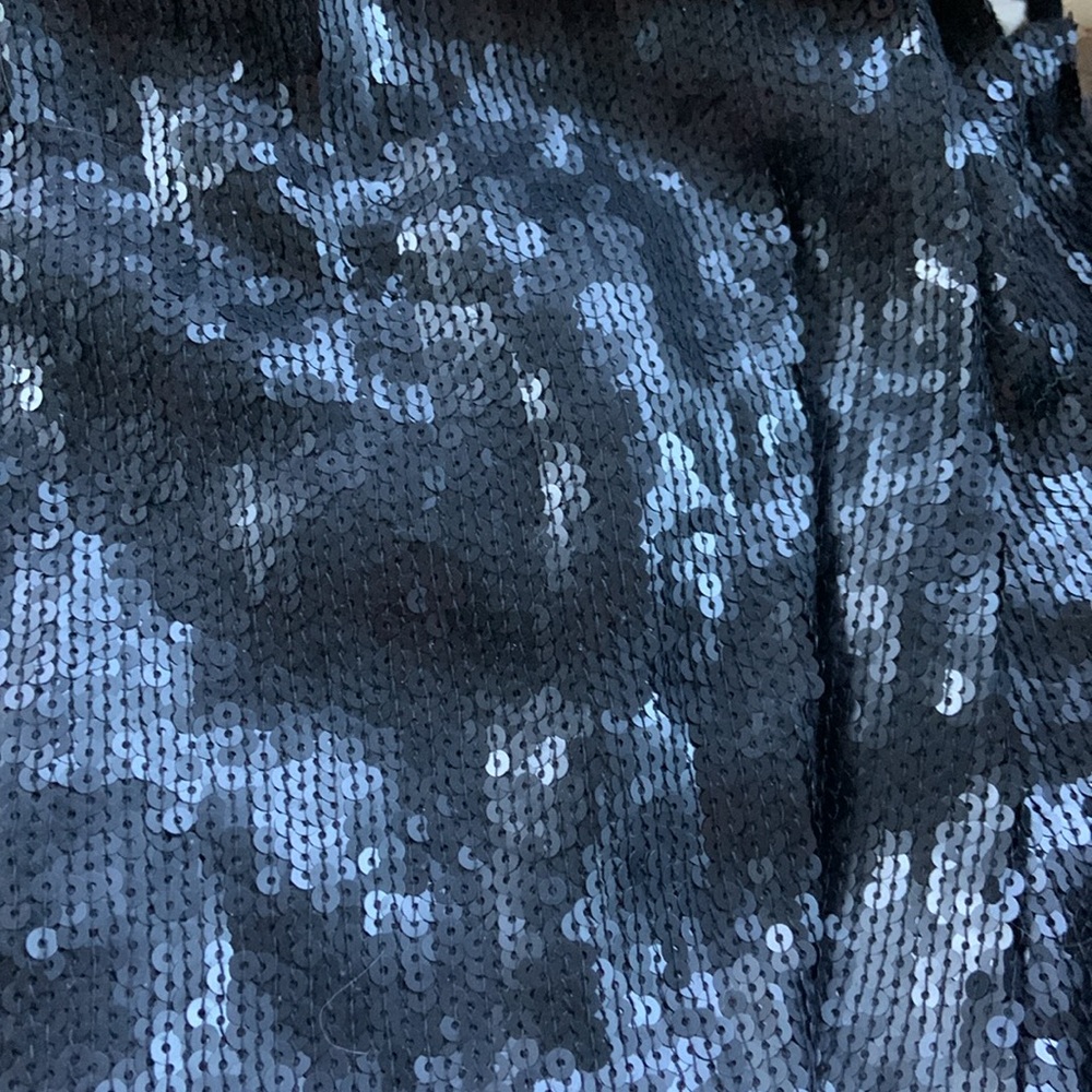 Chan Luu * Beautiful * Long Black Sequin Maxi Skirt - Picture 4 of 9